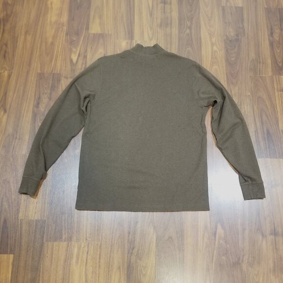 Men's Lands' End Super-T Mock Turtleneck, Size M (38-40), VGUC - EUC - Picture 4 of 8
